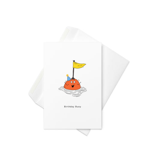 Birthday Boy, Birthday Card. Birthday buoy. By The Moon - By The Moon