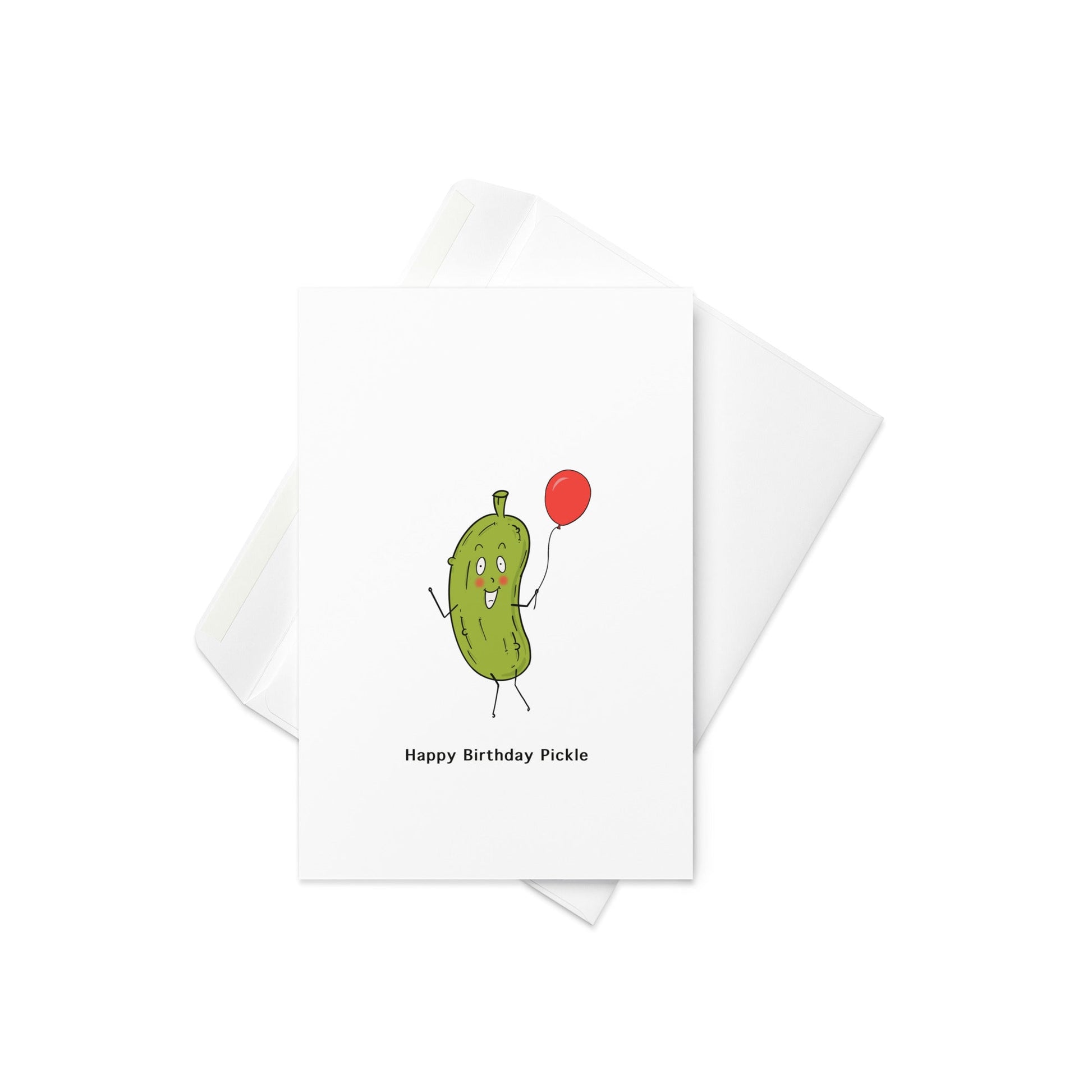 Happy Birthday Pickle, Birthday Card. By The Moon - By The Moon